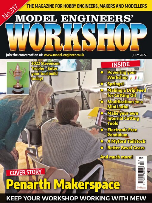 Title details for Model Engineer & Workshop by Mortons Media Group, Ltd - Available